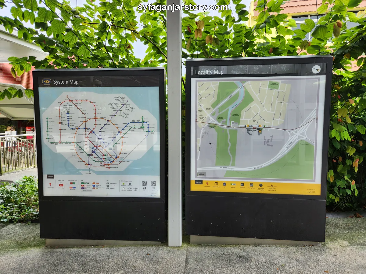 MRT system and its locality map