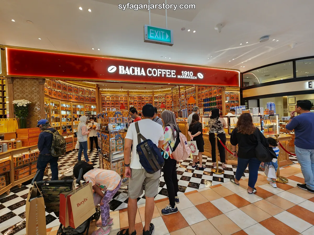 Bacha Coffee Takashimaya Singapore